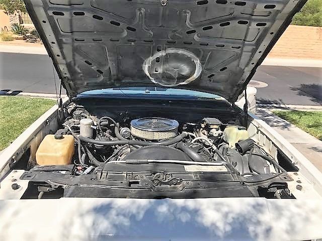 1983 White Chevrolet Monte Carlo Coupe