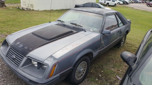 1983 Gray Ford Mustang Hatchback