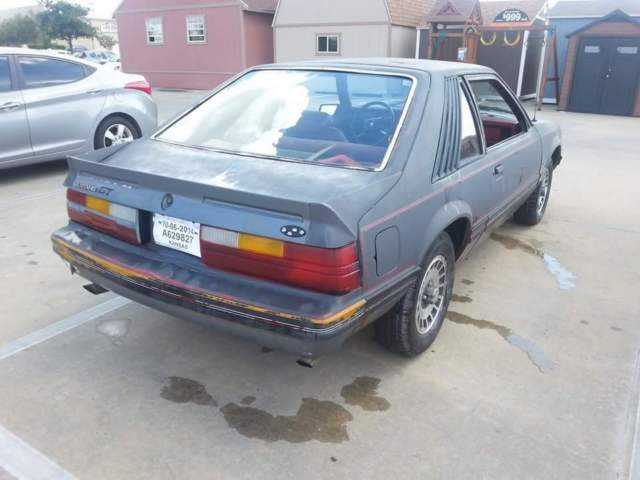 1983 Gray Ford Mustang Hatchback