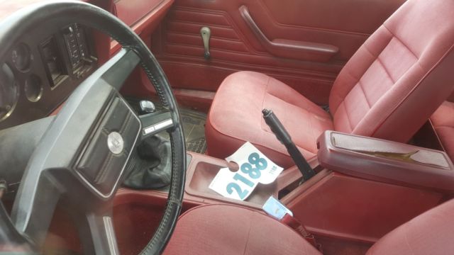 1983 Gray Ford Mustang Hatchback
