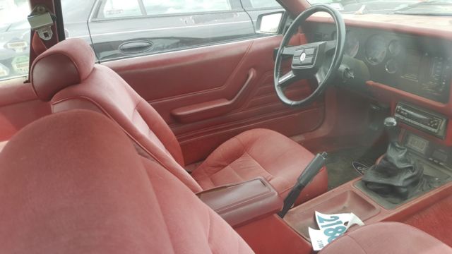 1983 Gray Ford Mustang Hatchback