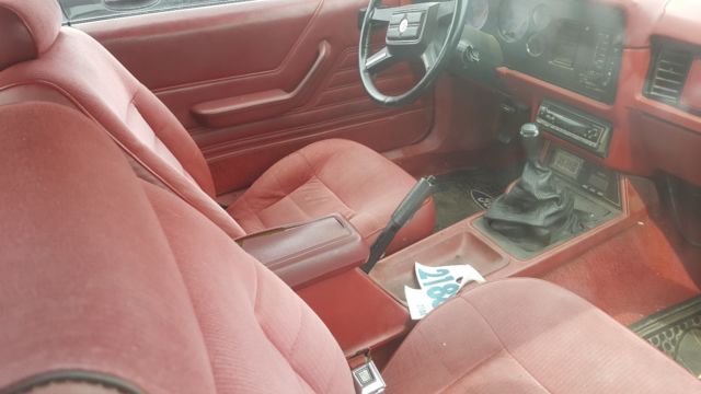 1983 Gray Ford Mustang Hatchback