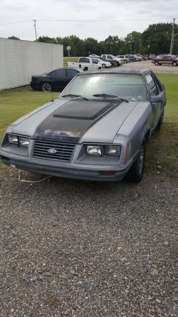 1983 Gray Ford Mustang Hatchback