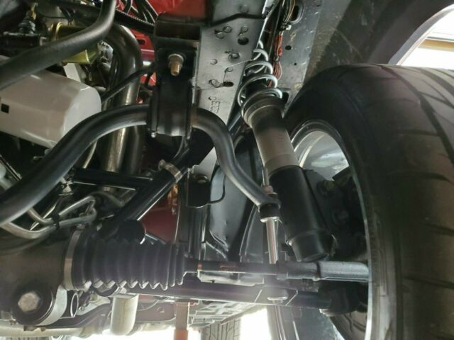 1983 Red Ford Mustang Hatchback