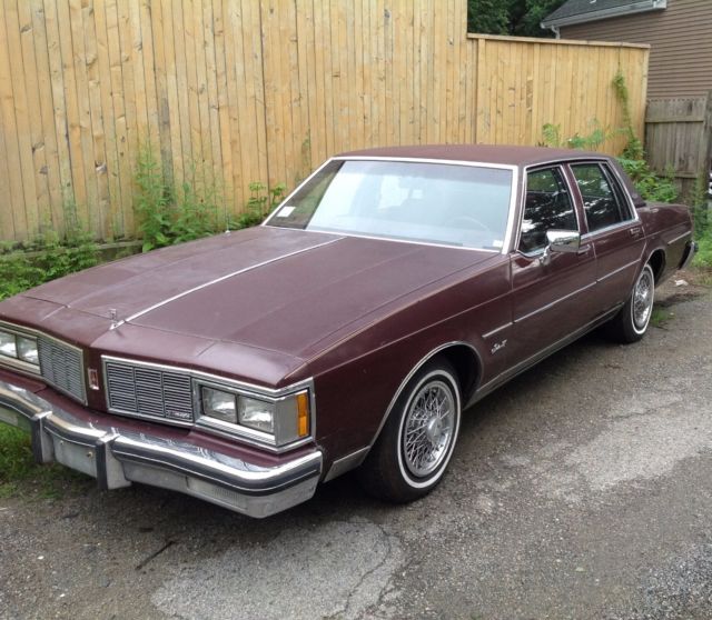 1983 Burgundy Oldsmobile Eighty-Eight