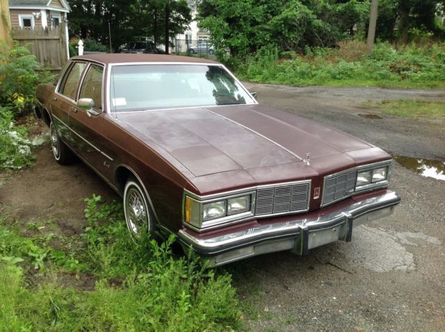 1983 Burgundy Oldsmobile Eighty-Eight
