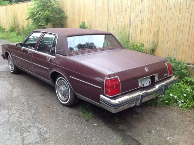 1983 Burgundy Oldsmobile Eighty-Eight