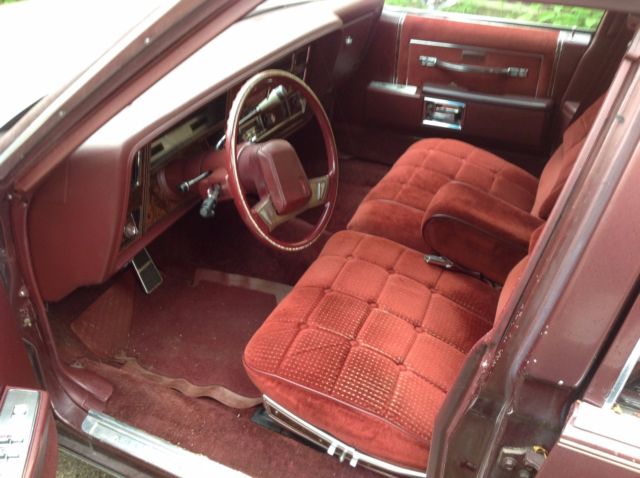 1983 Burgundy Oldsmobile Eighty-Eight
