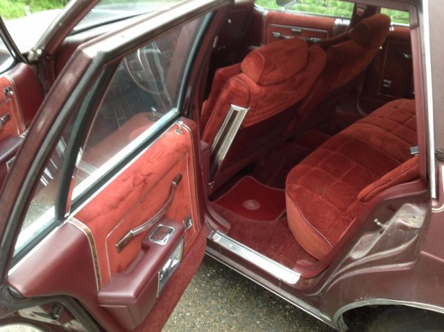 1983 Burgundy Oldsmobile Eighty-Eight