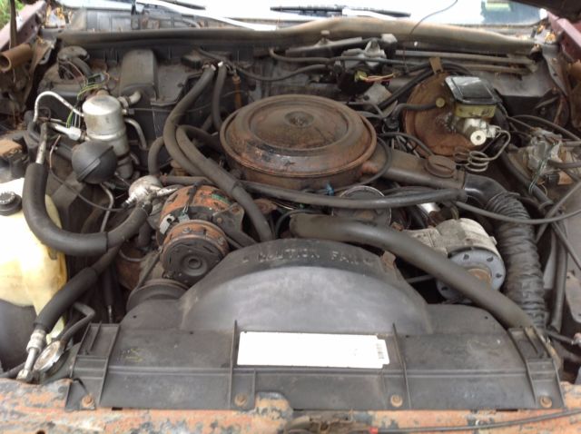 1983 Burgundy Oldsmobile Eighty-Eight