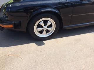 1983 Black Porsche 911 Convertible