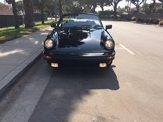 1983 Black Porsche 911 Convertible