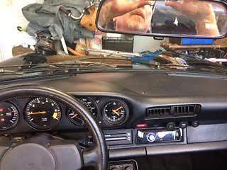 1983 Black Porsche 911 Convertible