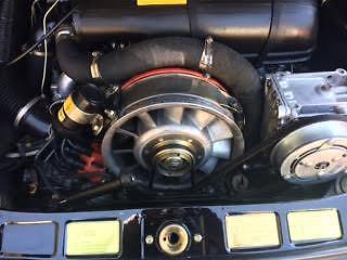 1983 Black Porsche 911 Convertible