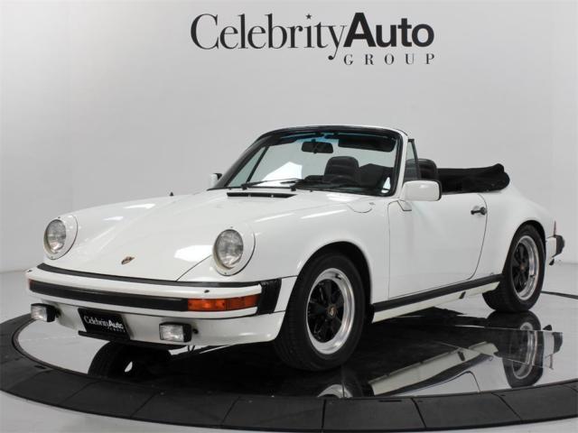 1983 White Porsche 911 Convertible
