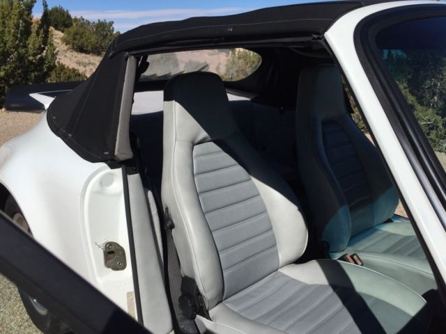 1983 White Porsche 911 Convertible