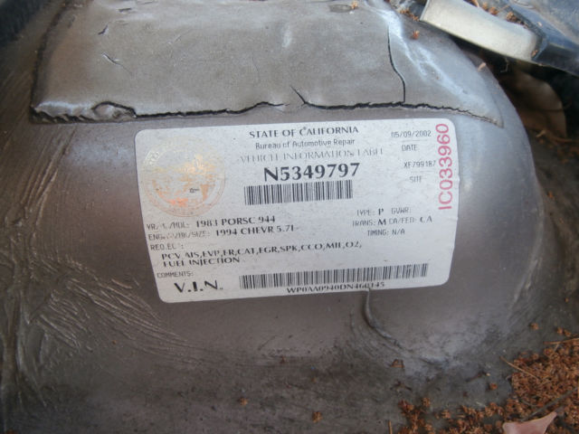 1983 Porsche 944
