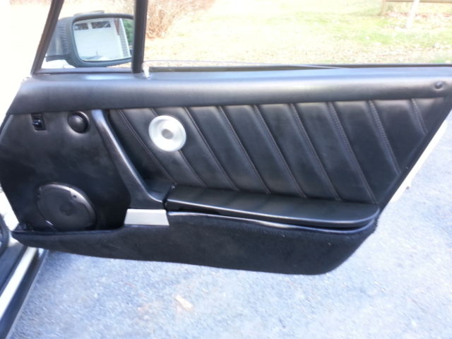 1980 White Porsche 911 Convertible