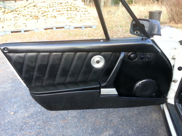 1980 White Porsche 911 Convertible