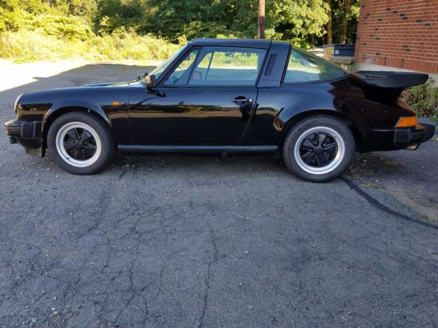 1983 Black Porsche 911 targa