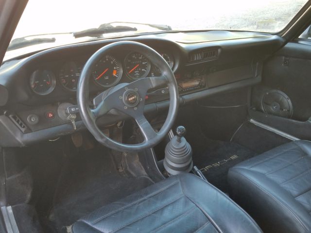1983 Black Porsche 911 targa