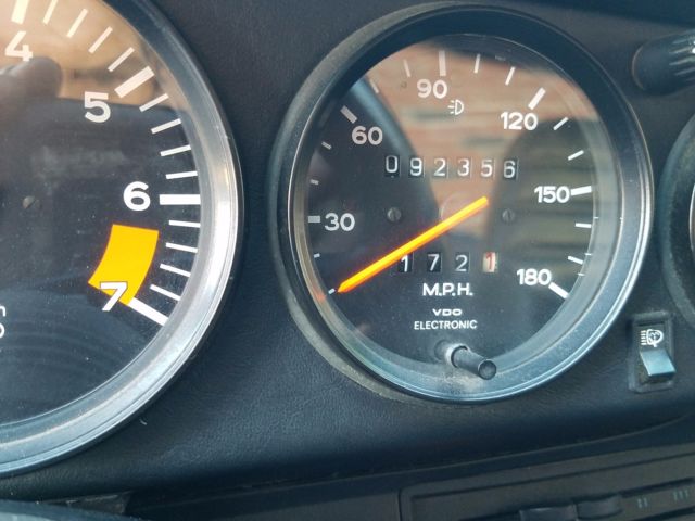 1983 Black Porsche 911 targa