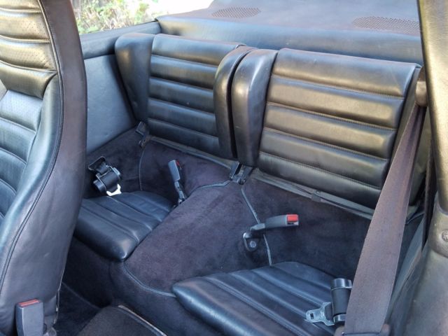 1983 Black Porsche 911 targa