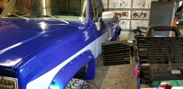 1983 Blue GMC K20 Standard Cab Pickup