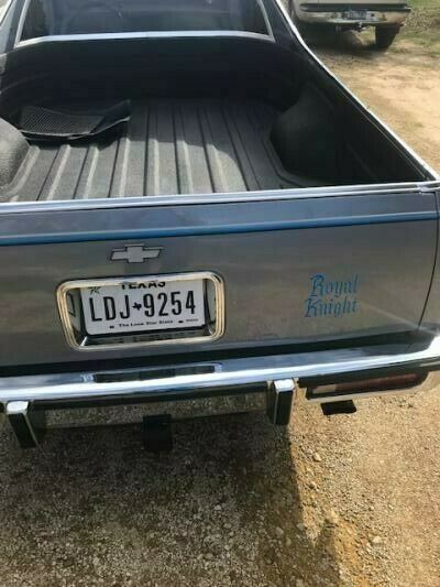 1983 Factory Blue Gray Chevrolet El Camino G Body El Camino