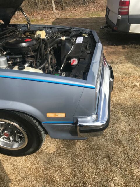 1983 Factory Blue Gray Chevrolet El Camino G Body El Camino
