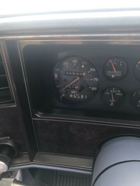 1983 Factory Blue Gray Chevrolet El Camino G Body El Camino