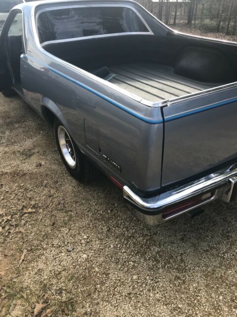 1983 Factory Blue Gray Chevrolet El Camino G Body El Camino