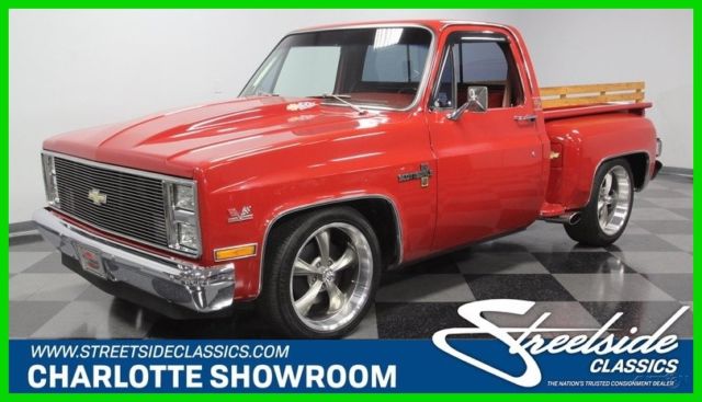 1983 Red Chevrolet C10