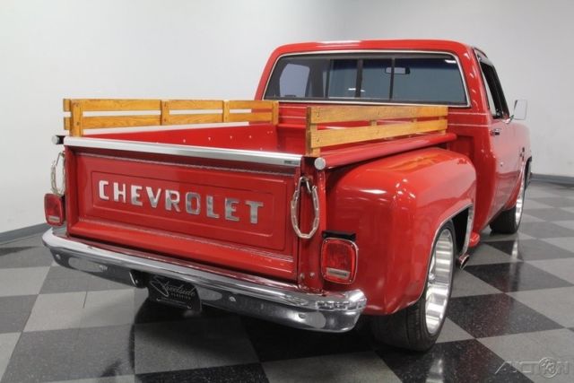 1983 Red Chevrolet C10