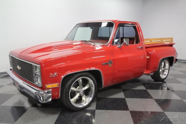 1983 Red Chevrolet C10