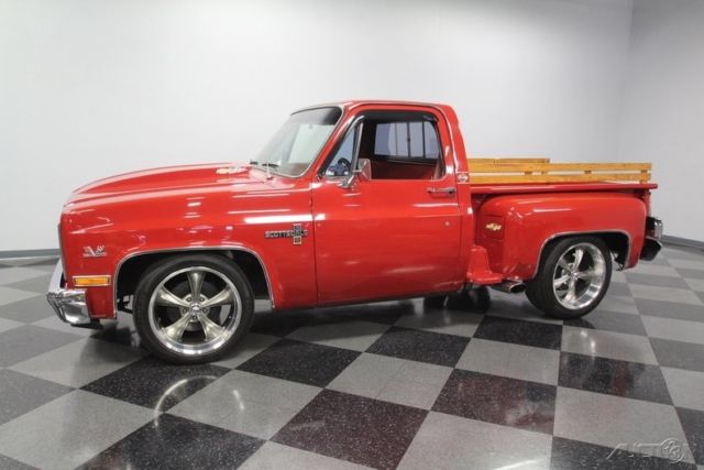 1983 Red Chevrolet C10