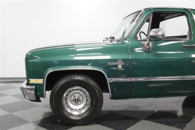 1983 Green Chevrolet C10