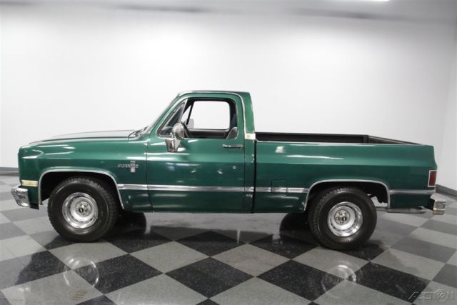 1983 Green Chevrolet C10