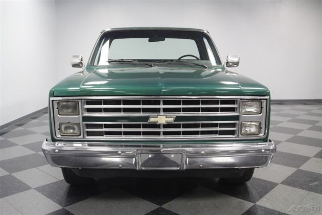 1983 Green Chevrolet C10