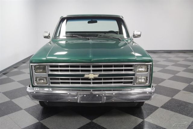 1983 Green Chevrolet C10