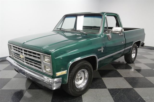 1983 Green Chevrolet C10