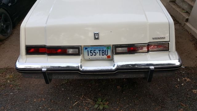 1983 White Oldsmobile Toronado Convertible