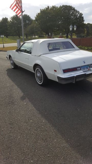 1983 White Oldsmobile Toronado Convertible