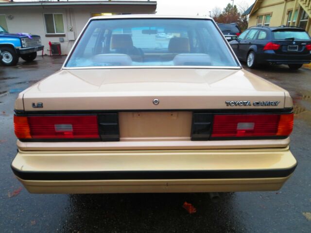 1983 Gold Toyota Camry