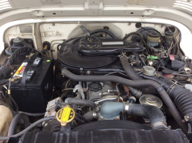 1983 White Toyota Land Cruiser SUV