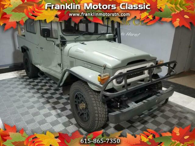 1983 Blue Toyota Land Cruiser SUV