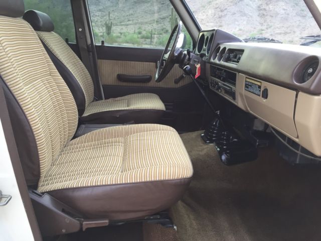 1983 White Toyota Land Cruiser Wagon