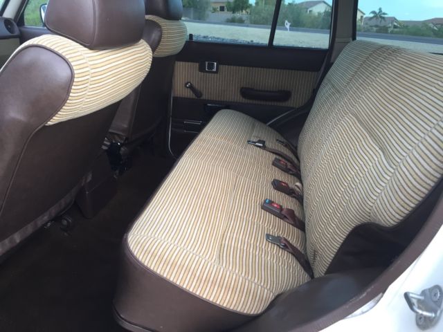 1983 White Toyota Land Cruiser Wagon