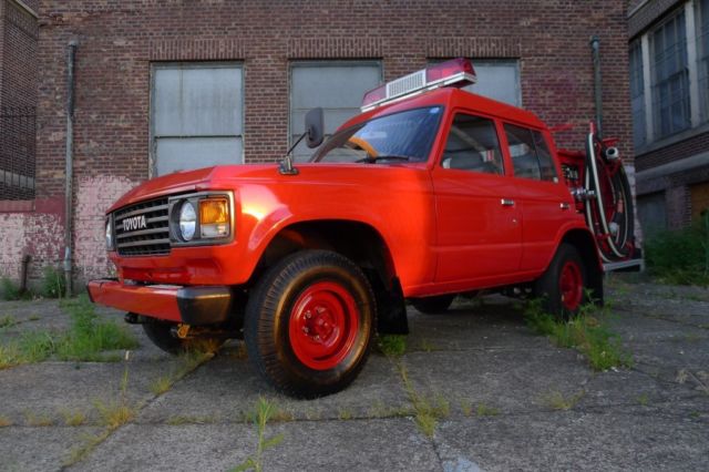 1983 Red Toyota Land Cruiser Other
