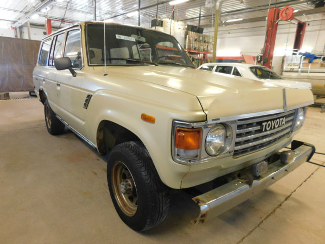 1983 Tan Toyota Land Cruiser